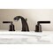 Kingston Brass KB8965EFL 8" Widespread Bathroom Faucet, Oil Rubbed Bronze KB8965EFL - alternate 2